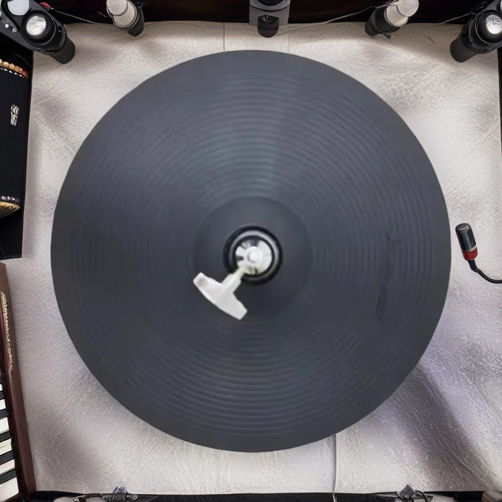 Lemon Drum Cymbal 12" Double Piece Electronic Drum Hihat with Controller