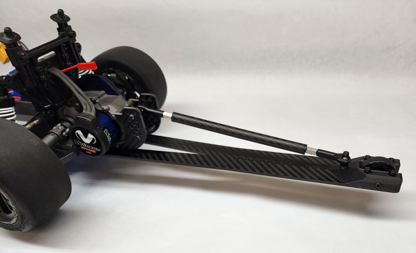 Traxxas Drag Slash Carbon Fiber Wheelie Bar "FAT MAX" w/Carbon Fiber Rod