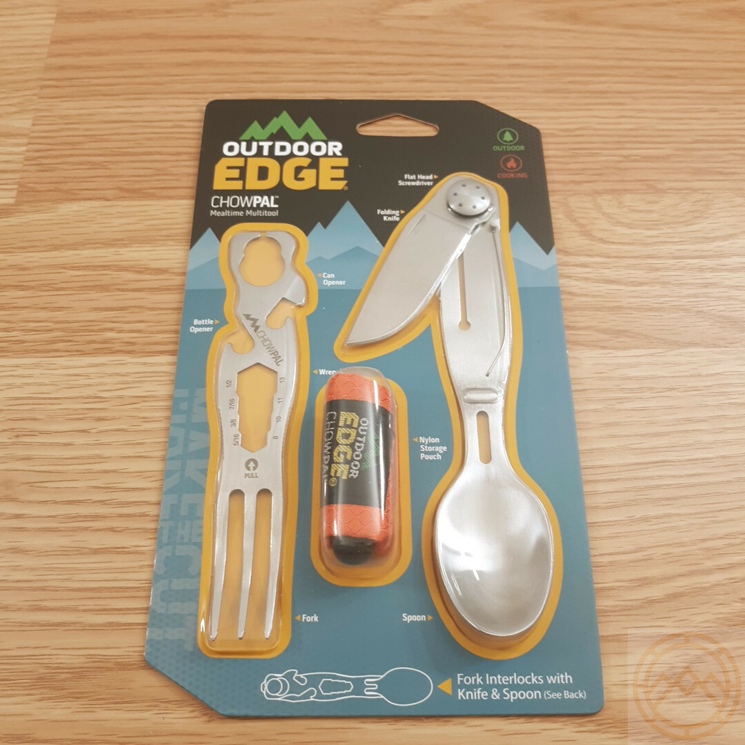Outdoor Edge ChowPal Slide Apart Mealtime Multi Tool With 420J2 Stainless Steel