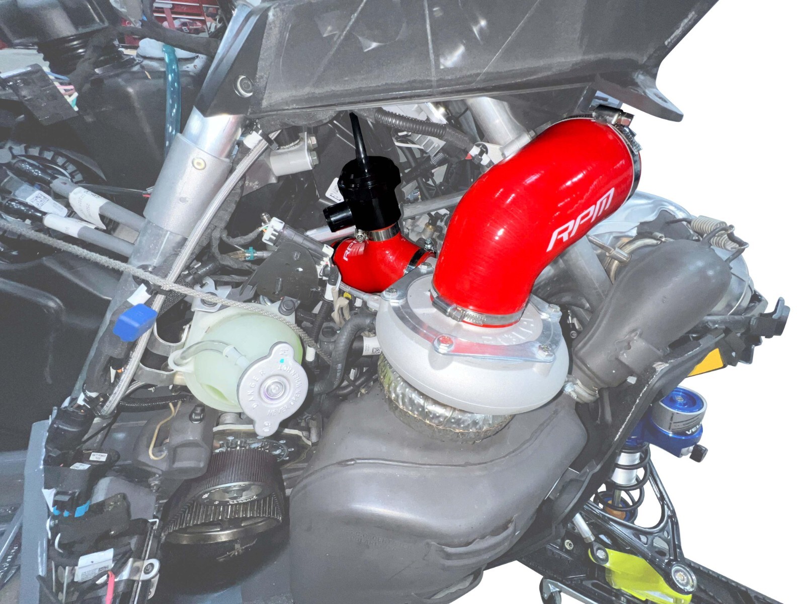 RPM Black Silicone Intake & Charge Tube Kit for PB PRO RMK Slash 165 2.75"