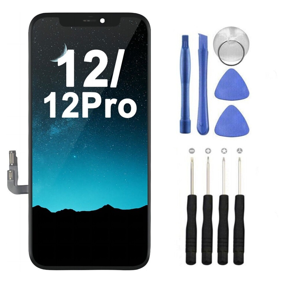 For iPhone 12 / 12 Pro LCD Touch Screen Display Replacement Digitizer Assembly