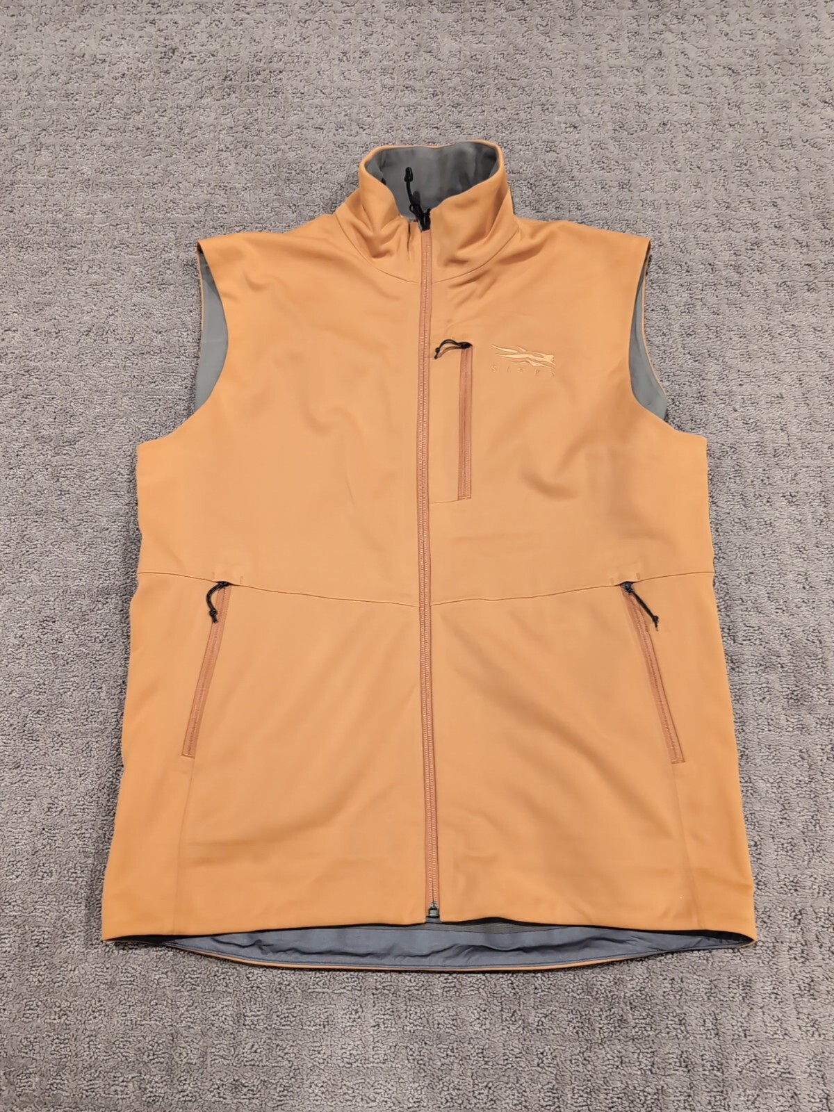 Sitka Jetstream Vest Medium Ochre(Camel) Mint! Goretex Infinium Free Shipping!