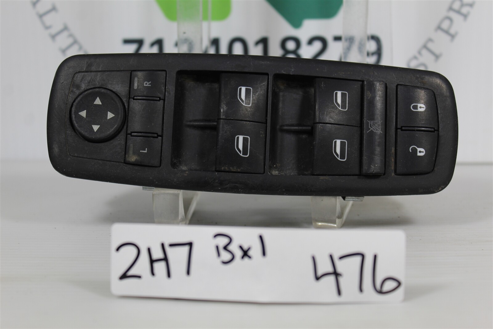 04602863AC Dodge Ram 1500 09-12 Drivers Side Master Window Switch OEM 476 2H7 B1