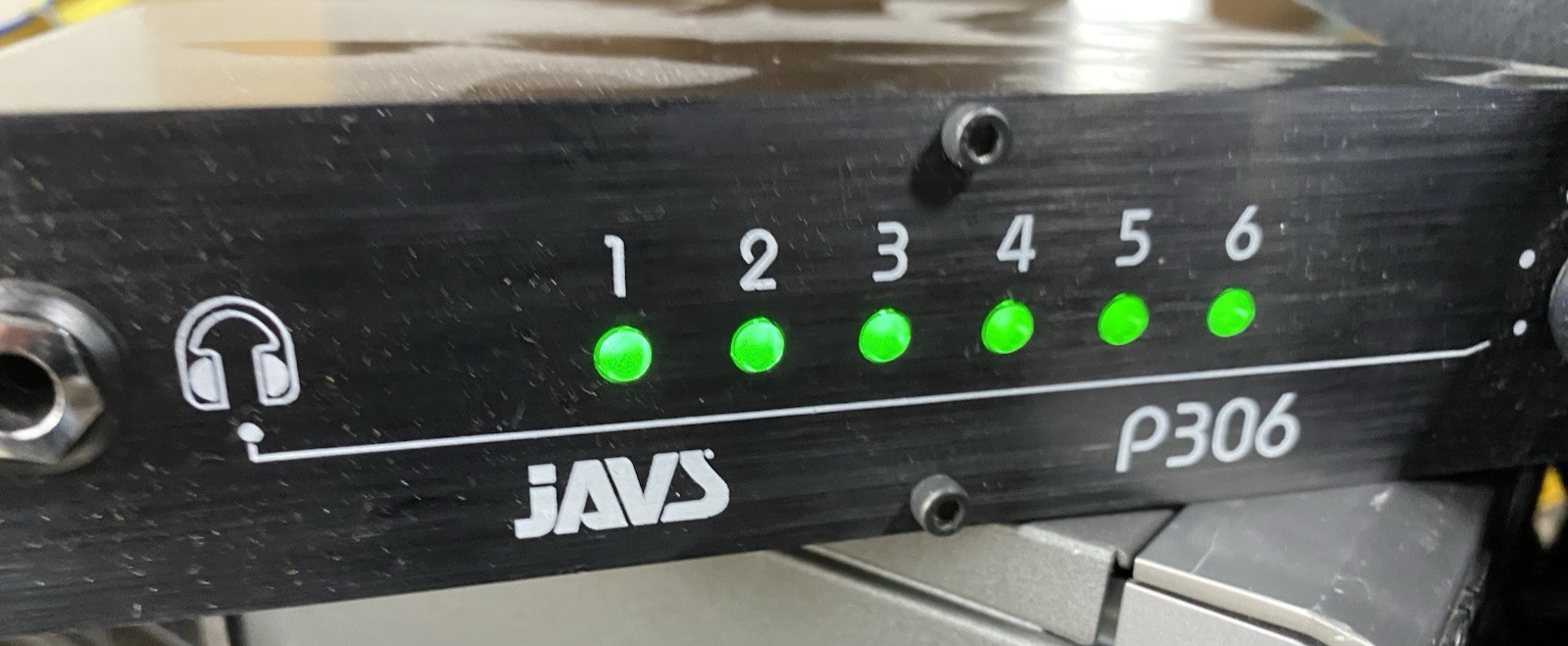 Javs P306 Mixer - 6-Input Audio Mixer - Used