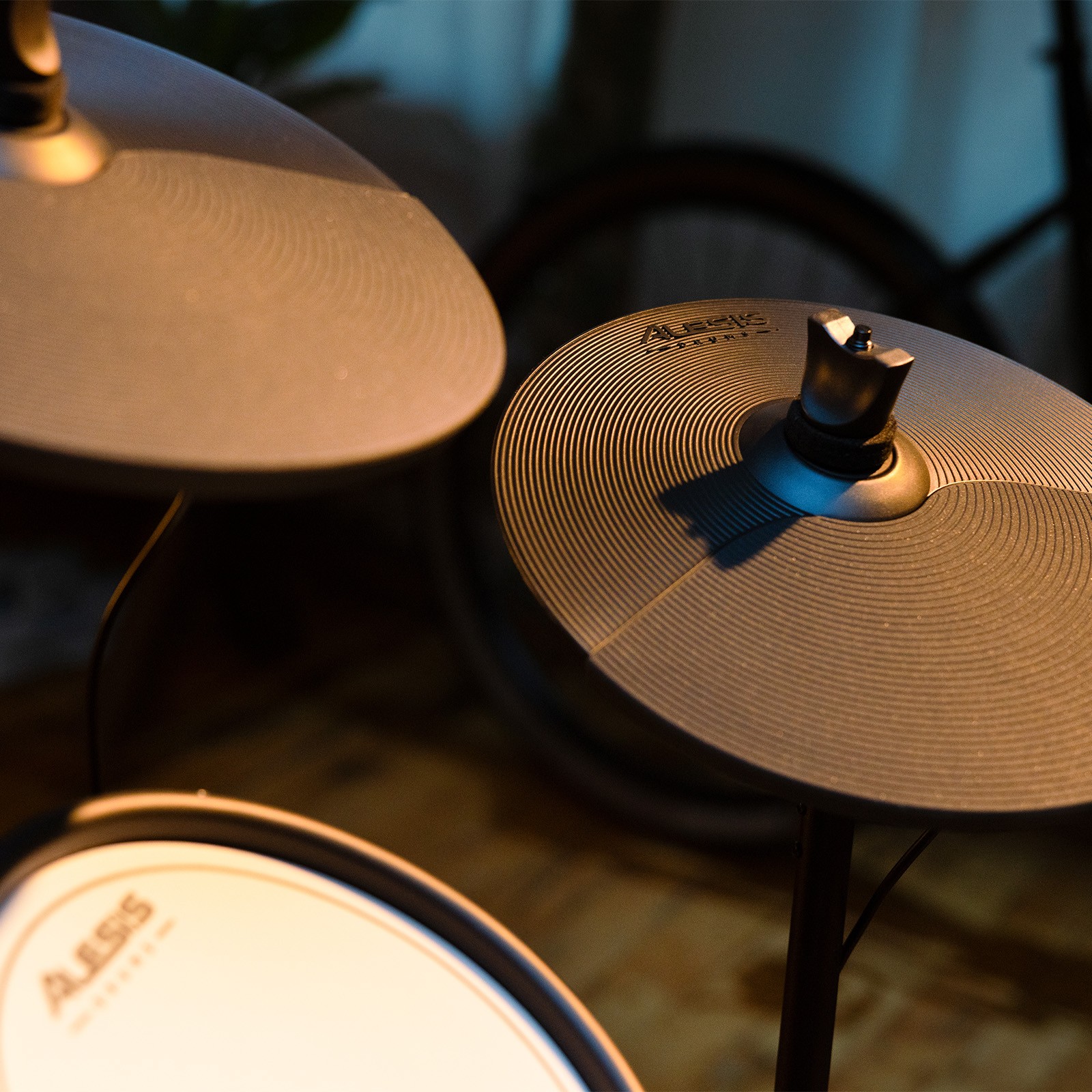 Alesis NITRO ULTIMATE 9-Piece Electronic Drum Set Kit with Bluetooth