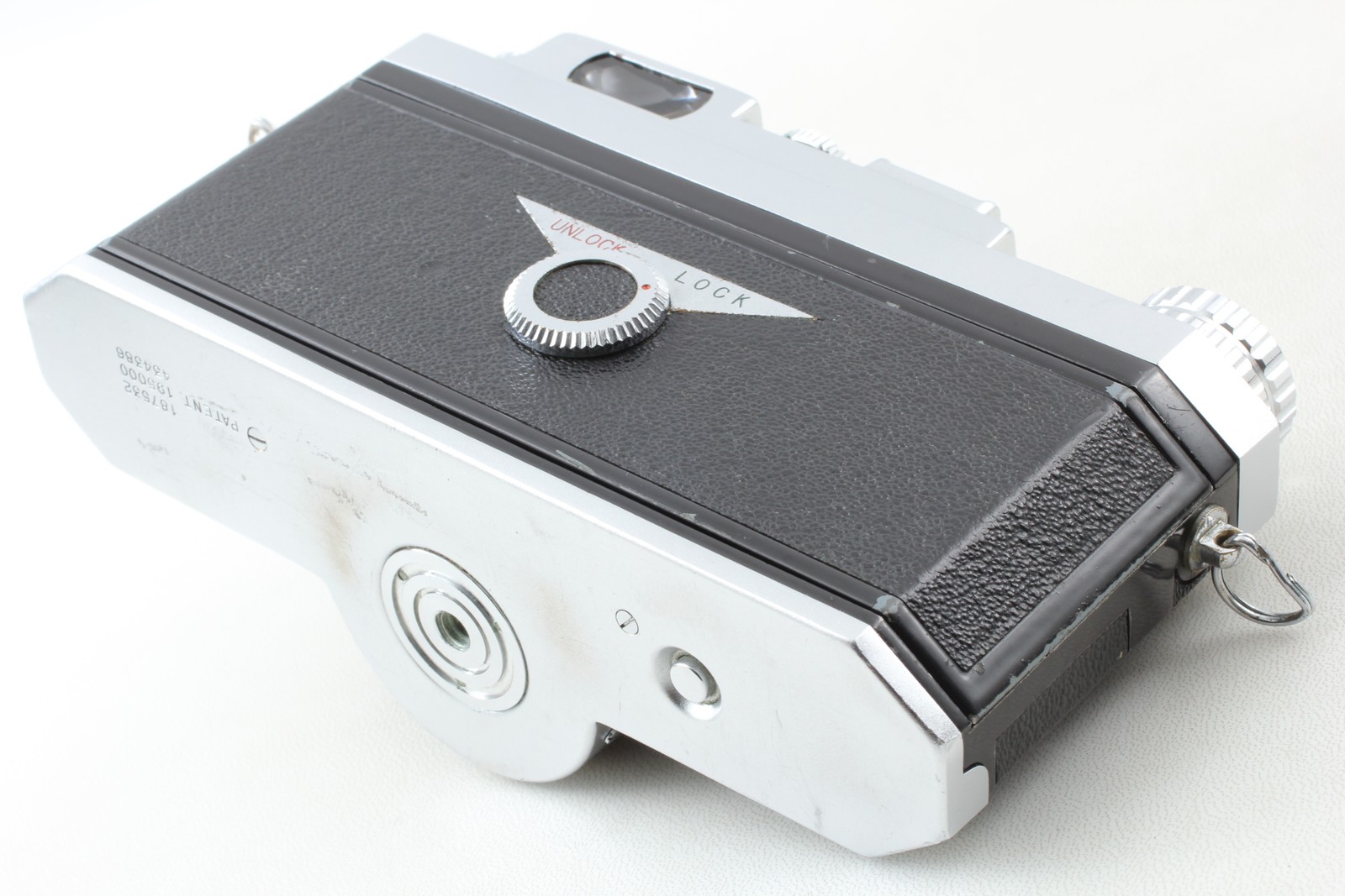 [N MINT] Panon Widelux Model F6 FVI Silver 35mm Panoramic Film Camera from JAPAN