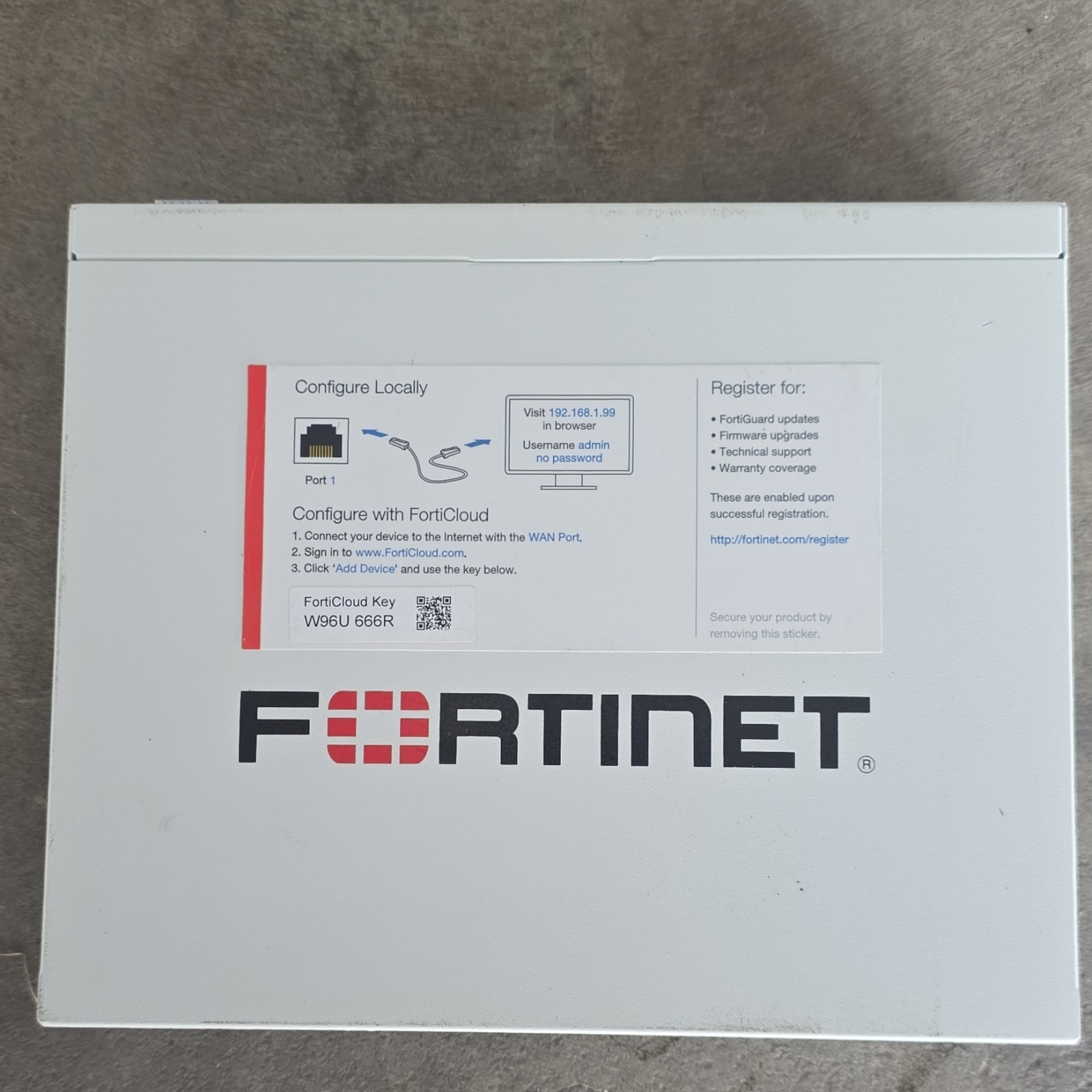 Fortinet FortiGate 81E FG-81E Firewall VPN Hardware Device Universal OS