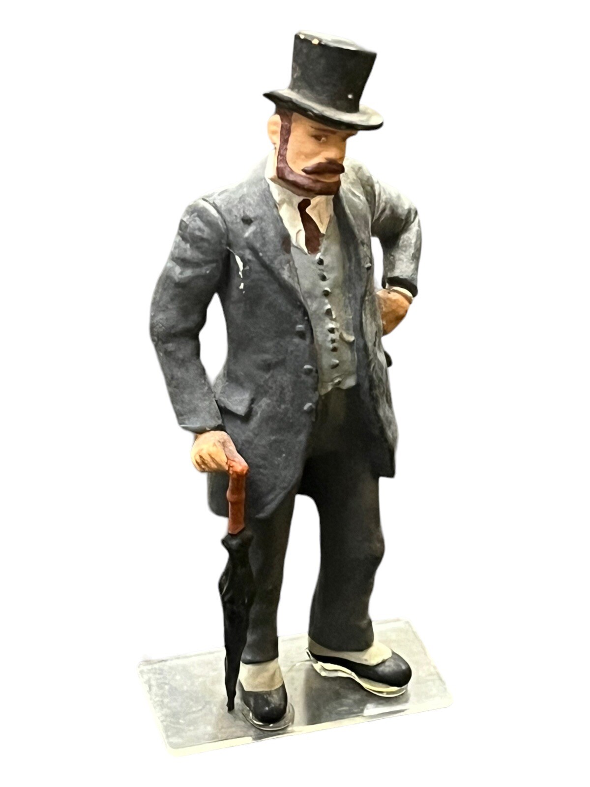 Preiser 1:22,5 Citizen With Hat and Umbrella, Railway Figure