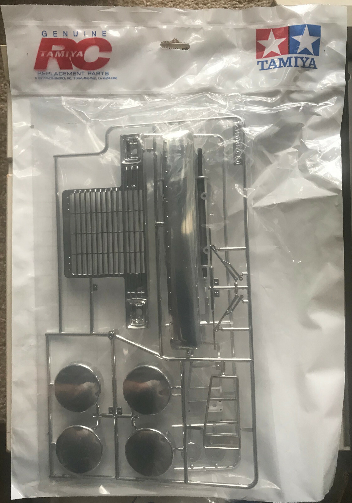 Tamiya RC Q Parts includes Front Grill for Globe Liner: 56304 # 9115061