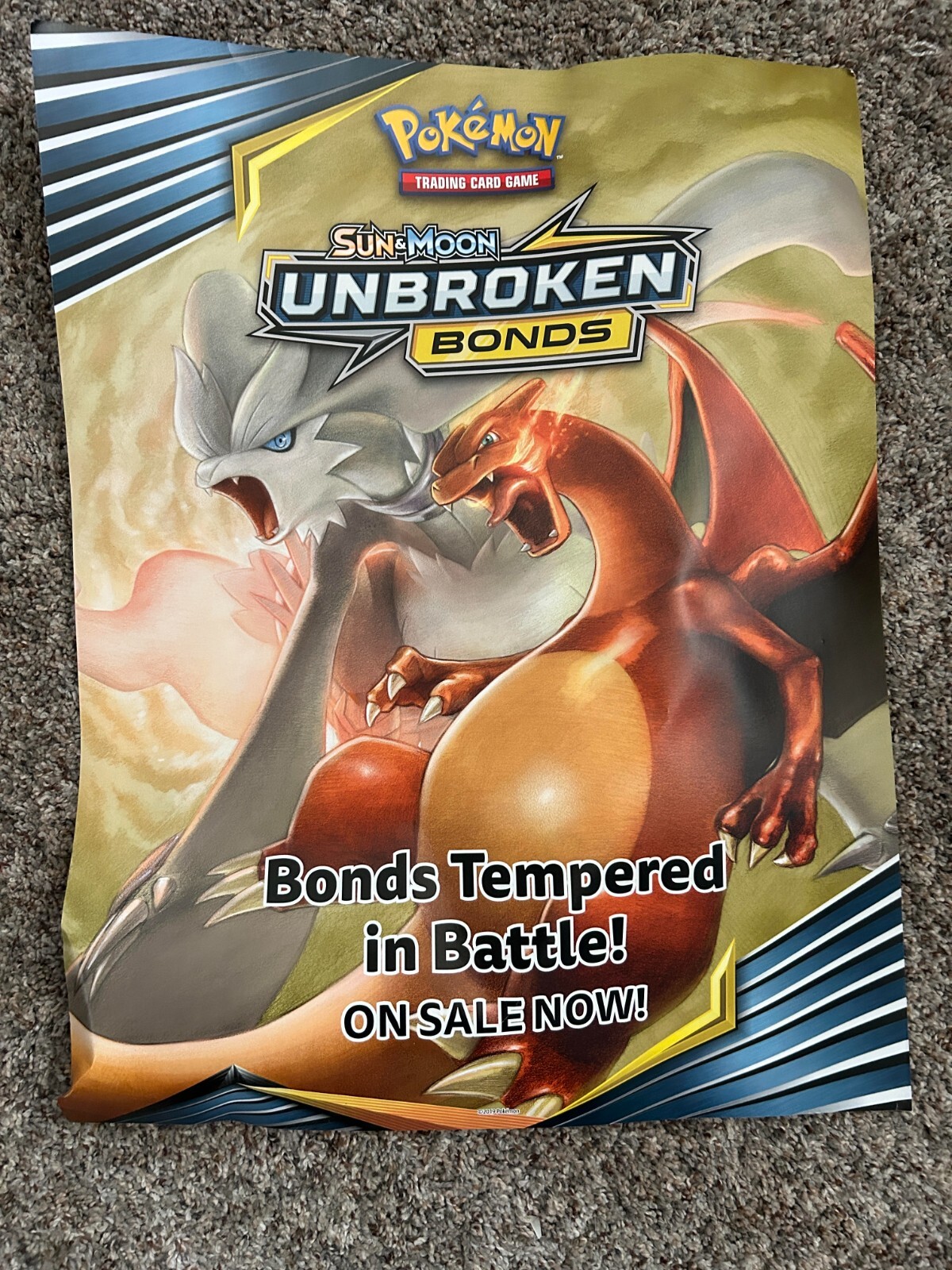 Pokemon Sun & Moon Unbroken Bonds Poster 12x18 - Bonds Tempered In Battle! (1)