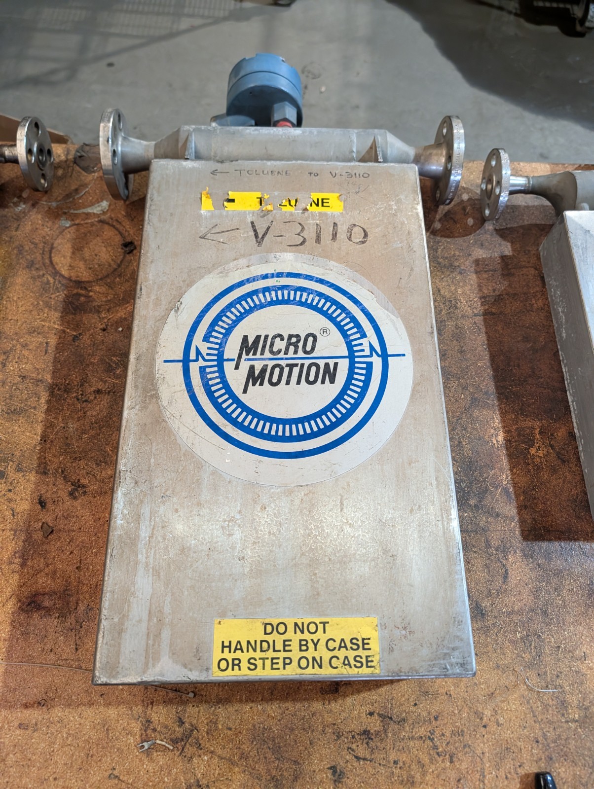 MICRO MOTION Model D Mass Flow Sensor