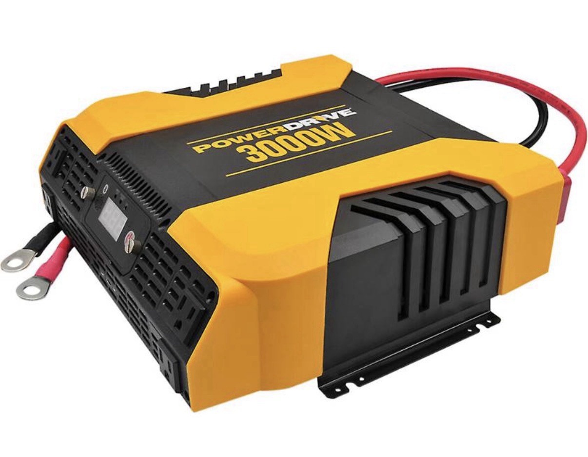 Powerdrive 3000W 4AC 2USB Power Inverter with Bluetooth