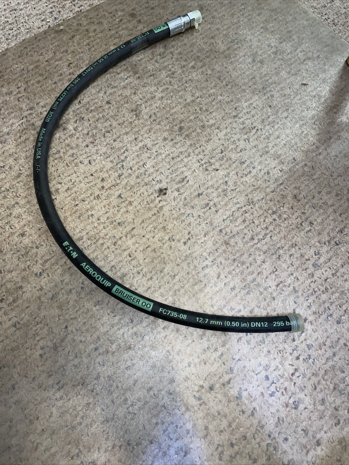 John Deere Hydraulic Hose Assembly AT469159 Eaton Aeroquip Bruiser OO FC735-08