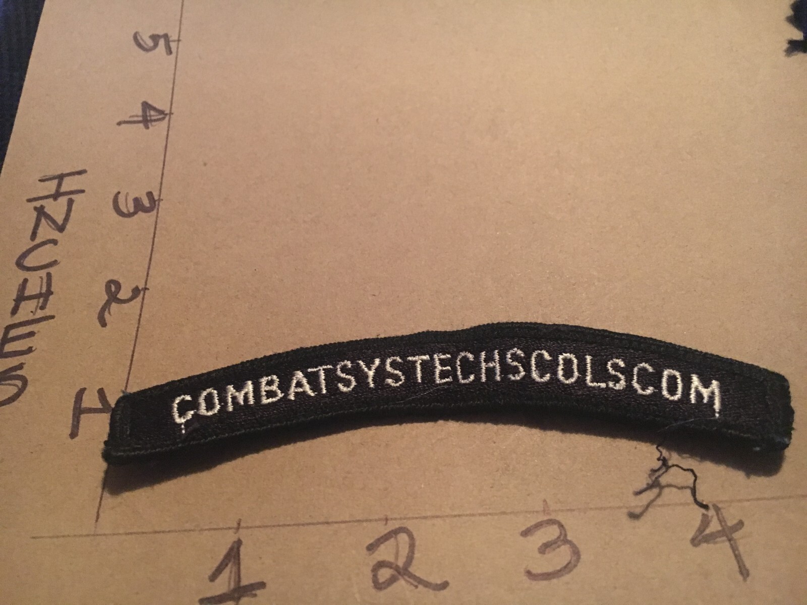 US NAVY SHOULDER STRIP TAB rocker Patch COMBATSYSTECHSCOLSCOM