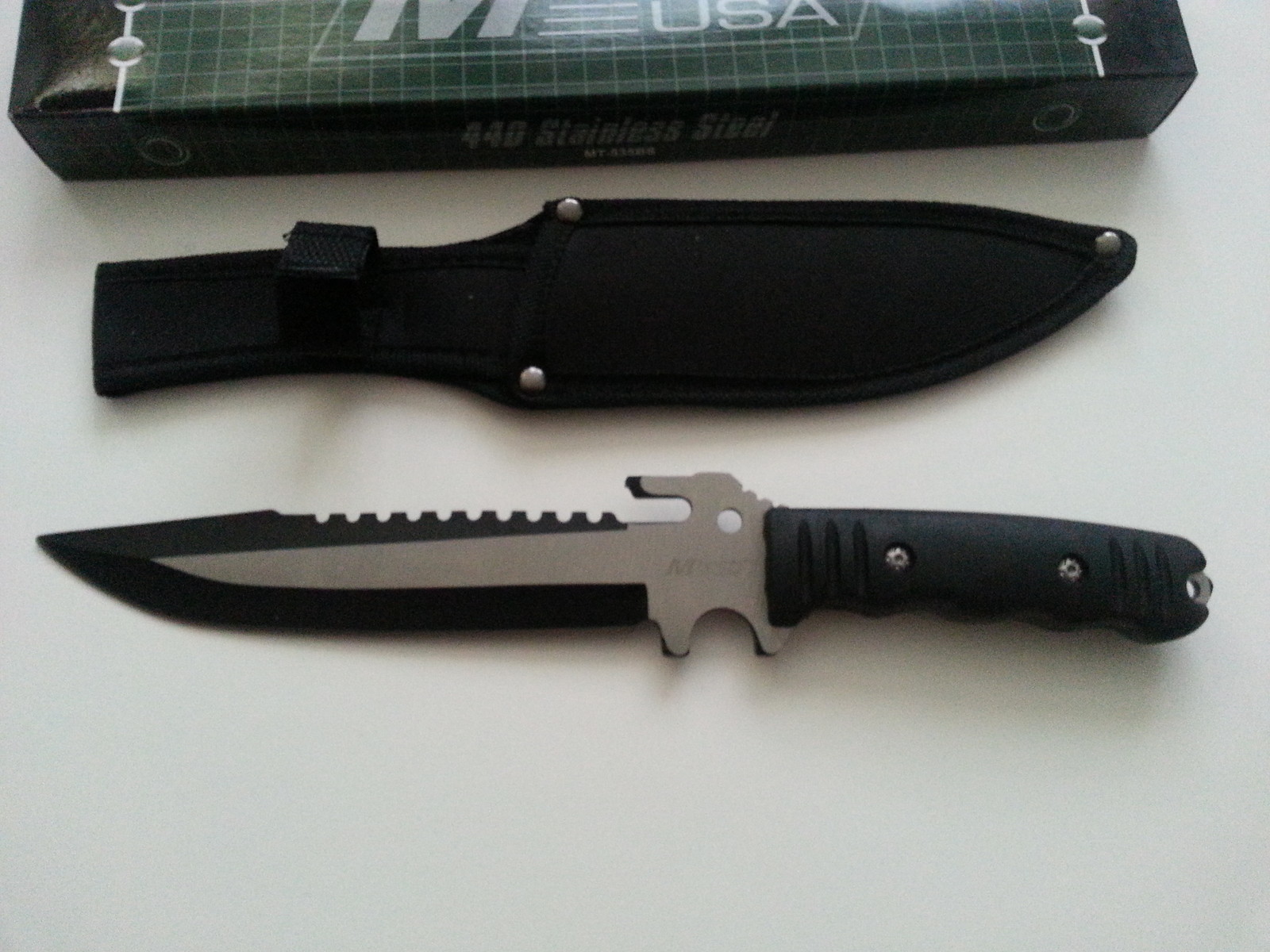 MTech Hydra Dagger / Black & Silver New