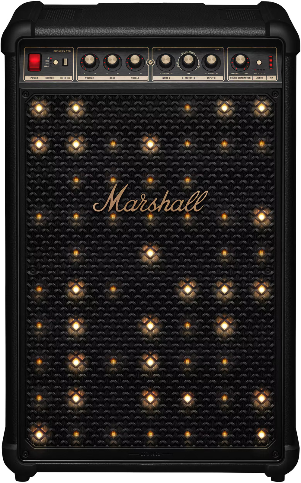Marshall - Bromley 750 Portable Wireless Party Speaker with Bluetooth / 3.5 m...