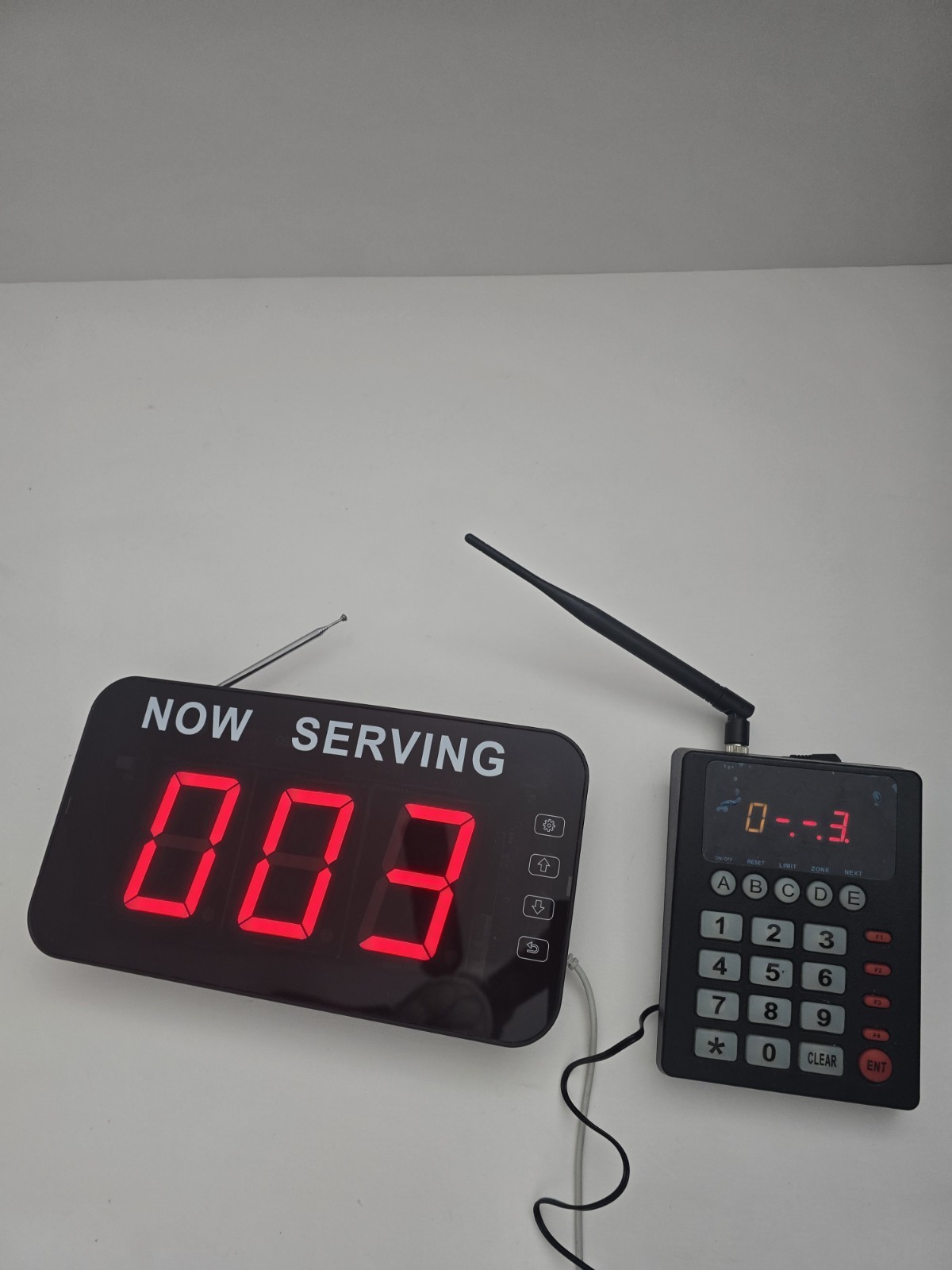 Wireless Queue Calling System Take a Number System with Voice Calling Waiting