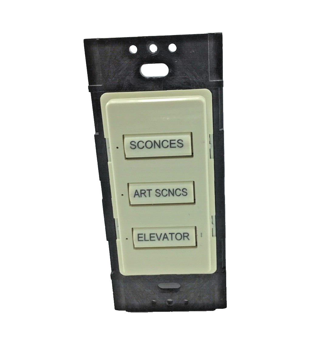 Lutron HomeWorks STWD-3B-LA Wired seeTouch Keypad