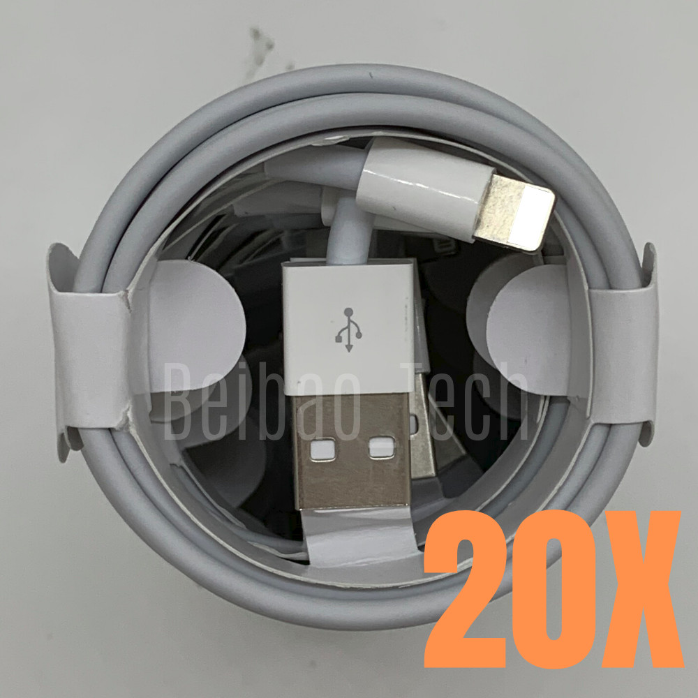 1/20Pack Lot 3Ft 6Ft USB Charger Cable For iPhone 14 13 11 8 7 6 XR XS X SE Cord