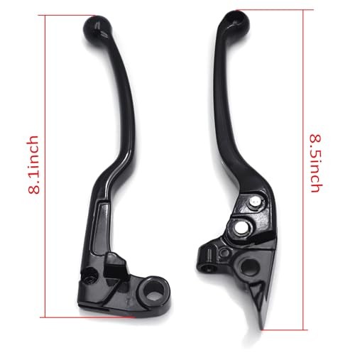 SKULL PIVOT- Motorcycle Brake Clutch Levers Adjustable Replacement Black