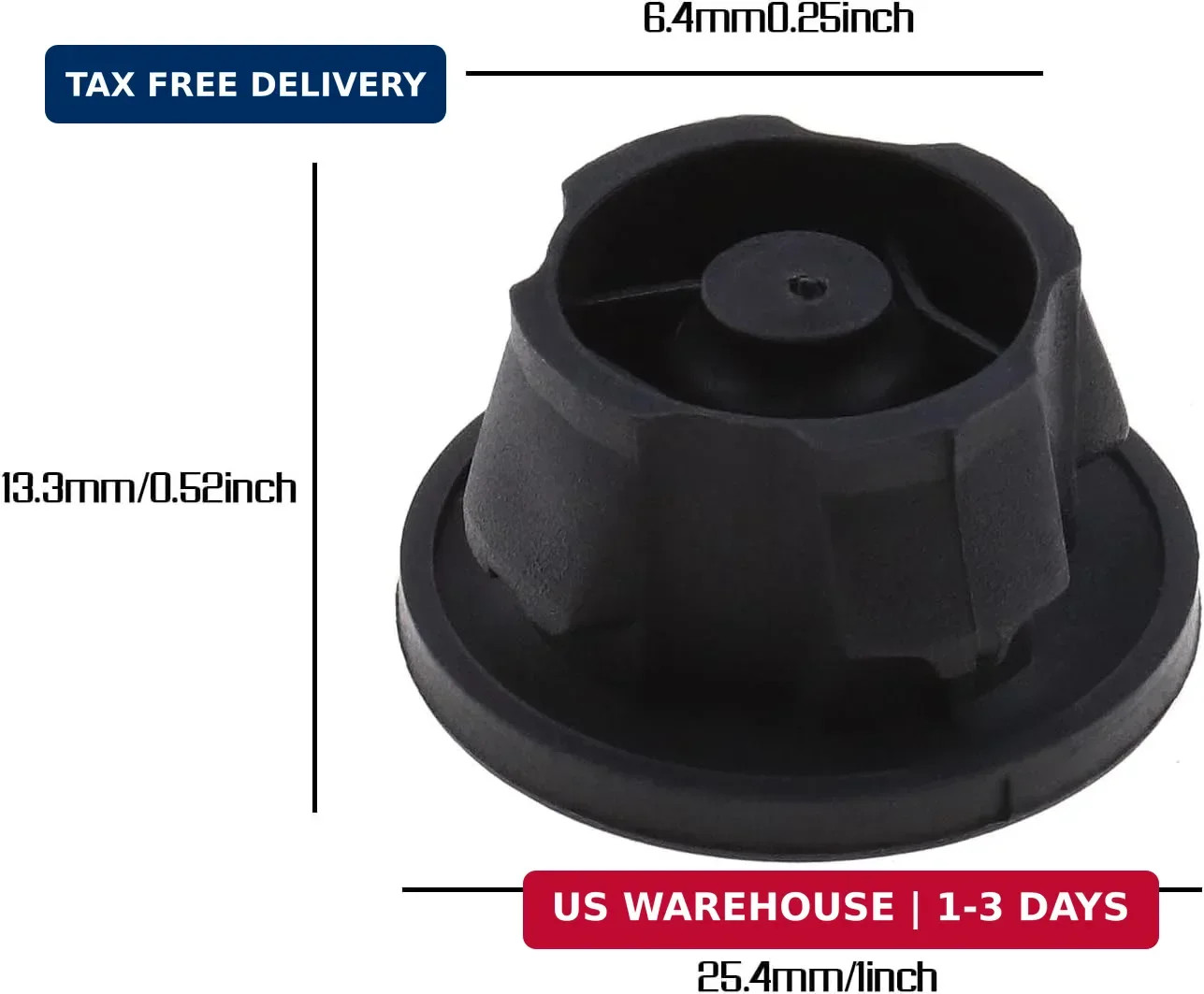 5 x Engine Cover Grommets Fastening Element Buffer Compatible with Mercedes
