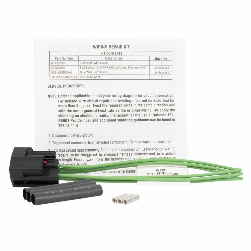 Man Absolute Press Sensor Connector Motorcraft WPT1543