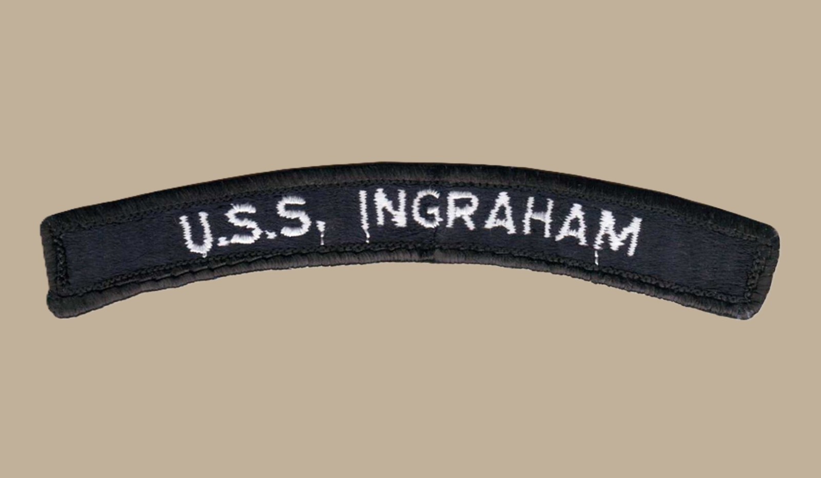 US Navy FFG-61 USS Ingraham Guided Missile Frigate UIM Shoulder Rocker Tab (02)