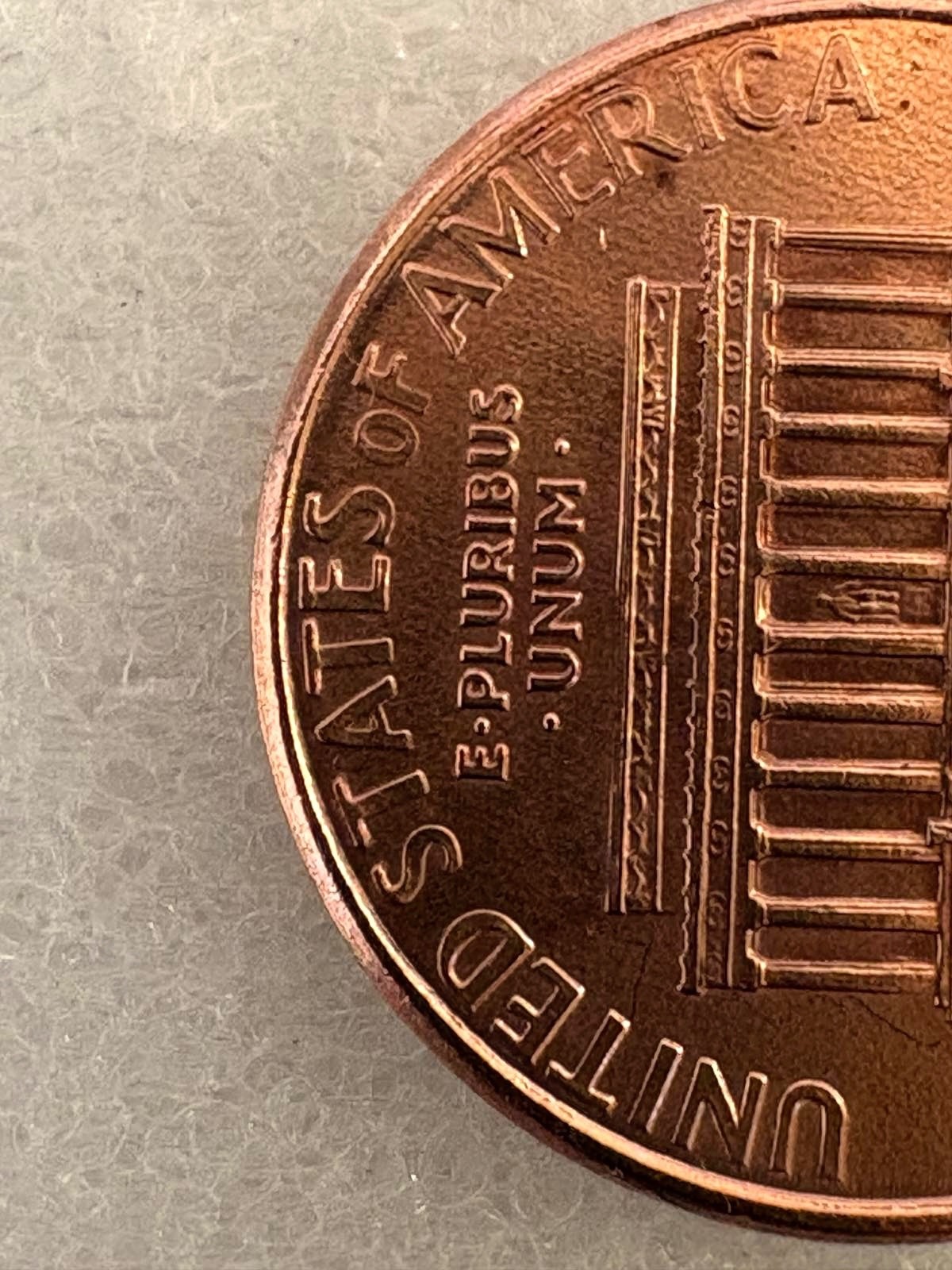 1997 U.S. penny no mint mark, Close AM, Rim Errors, off-center & More