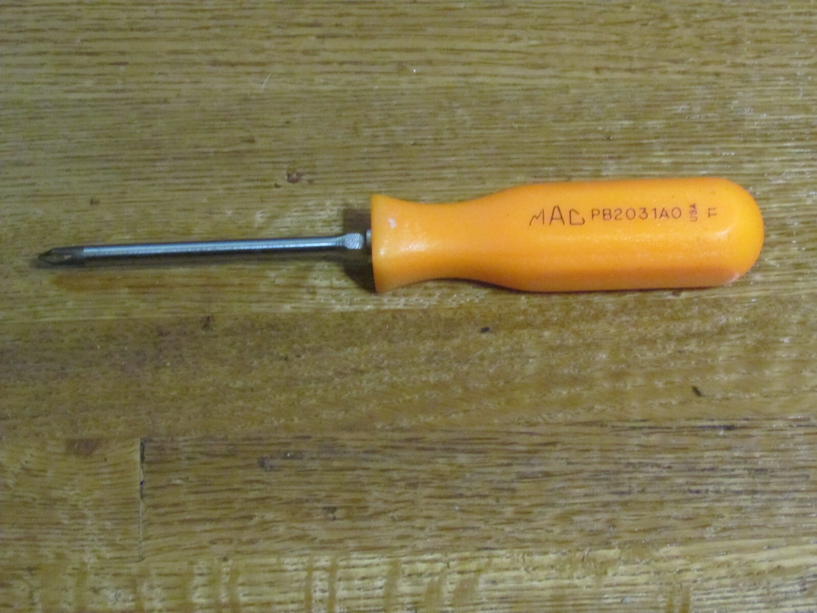 MAC TOOLS PB2031AO PHILLIPS SCREWDRIVER HARD YELLOW HANDLE GC