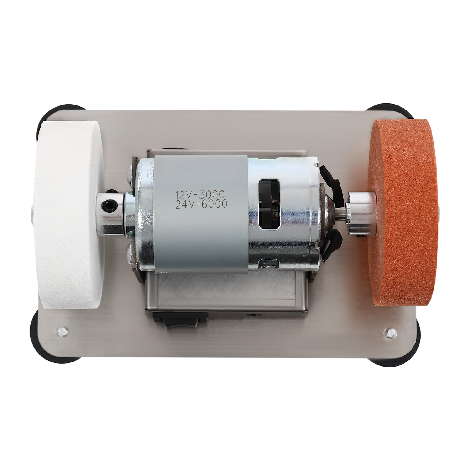 Electric Benchtop Grind Sander Adjustable Variable Speed Table Grinding Machine