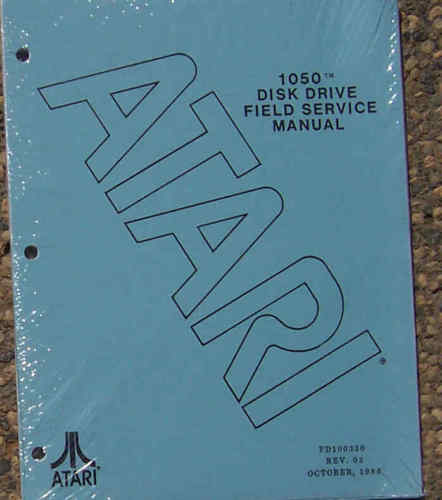 1050 FIELD SERVICE MANUAL Original Atari 800/XL/XE NEW