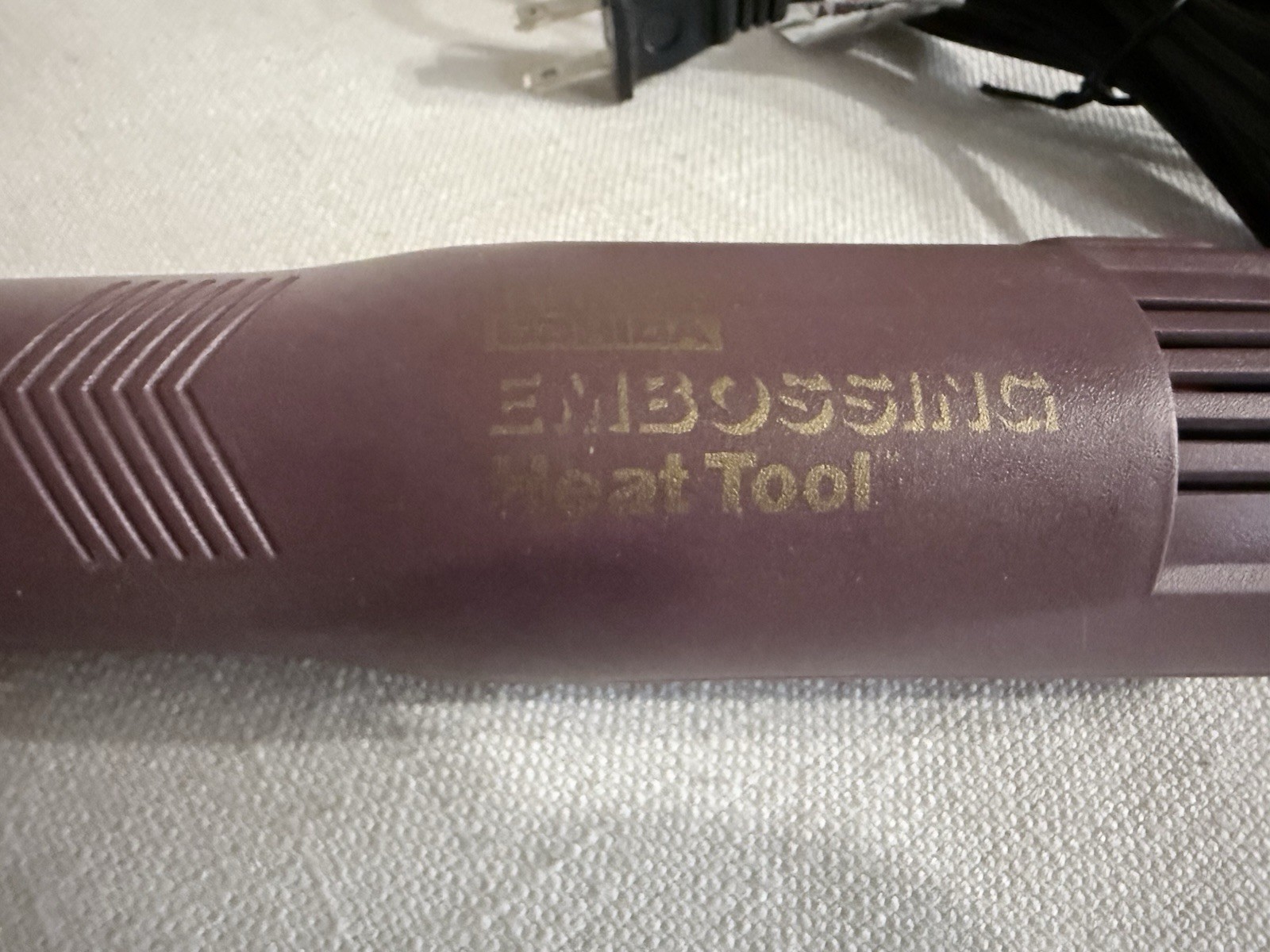 Marvy Uchida Embossing Heat Tool Craft Paper Heat Gun Tested Working