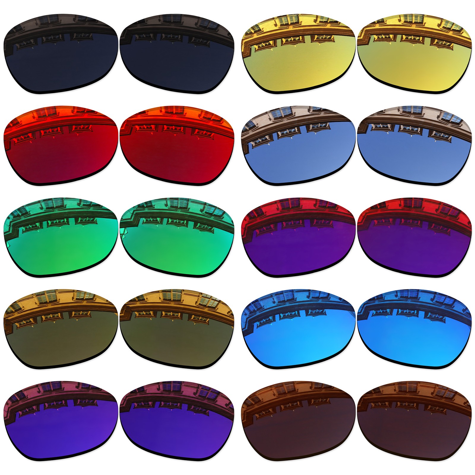 Vonxyz Replacement Lenses for-Oakley Crosshair New 2012 OO4060 Sunglasses