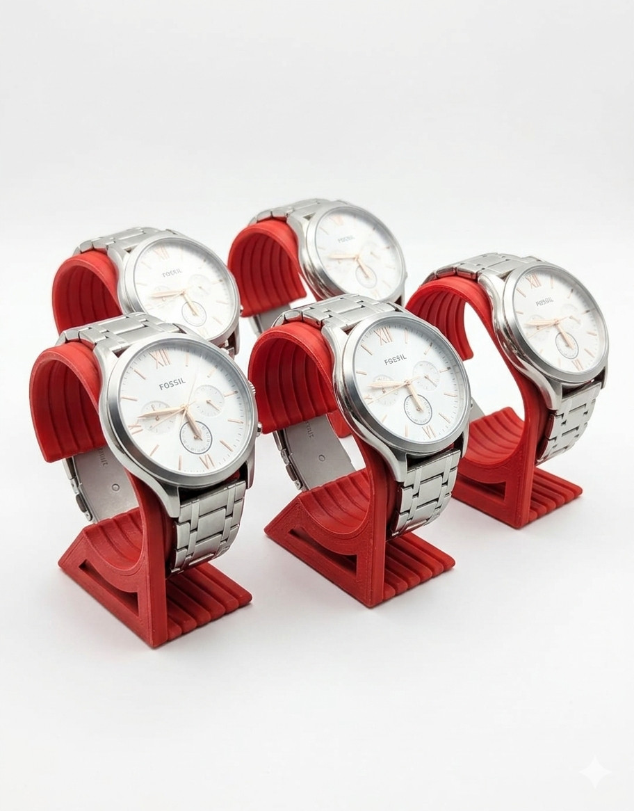 5 Pack Desktop Watch Stand Holder, Single Wristwatch Display Dock, Bracelet