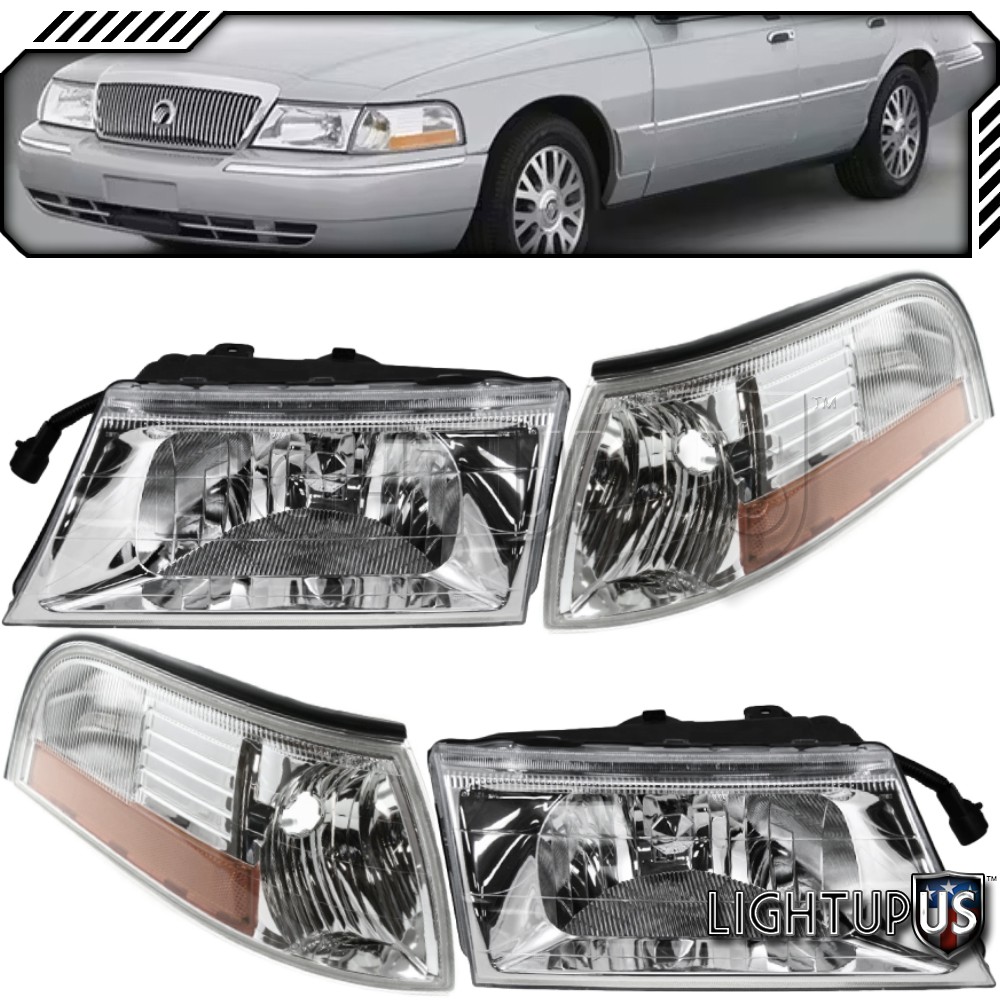 Combo Halogen 4-Piece for MERCURY 03-05 GRAND MARQUIS