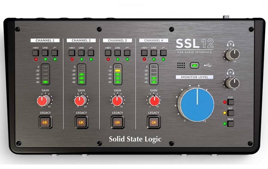 Solid State Logic SSL-12 12-in/8-out USB Audio Interface