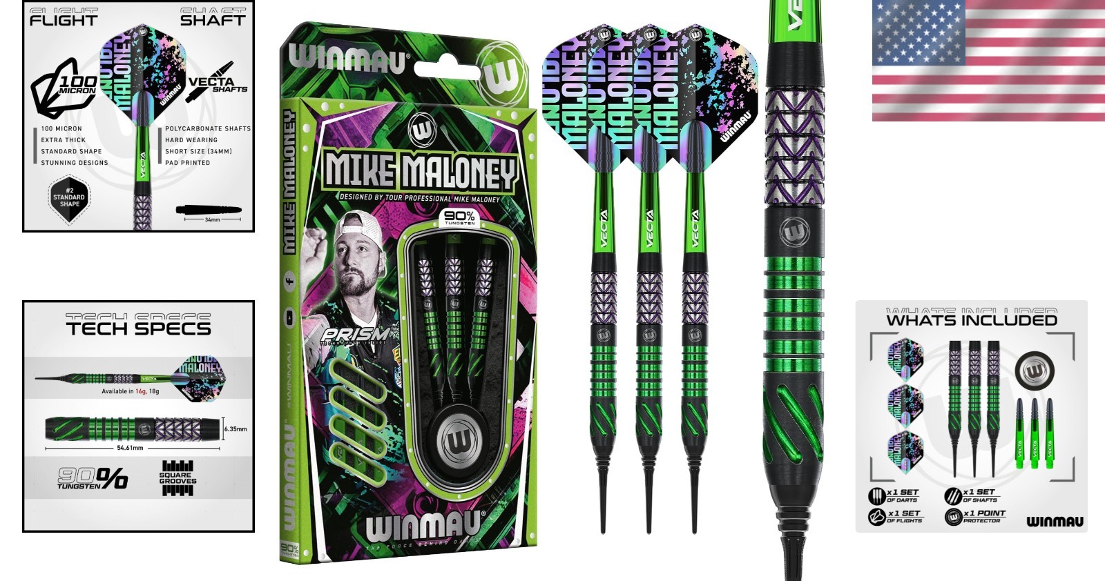 Tungsten Soft Tip Darts Bundle