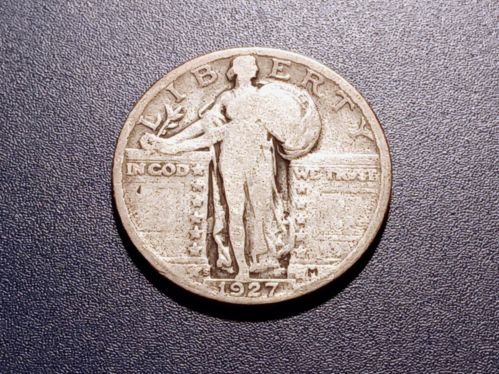 Decent 1927-S Standing Liberty Quarter