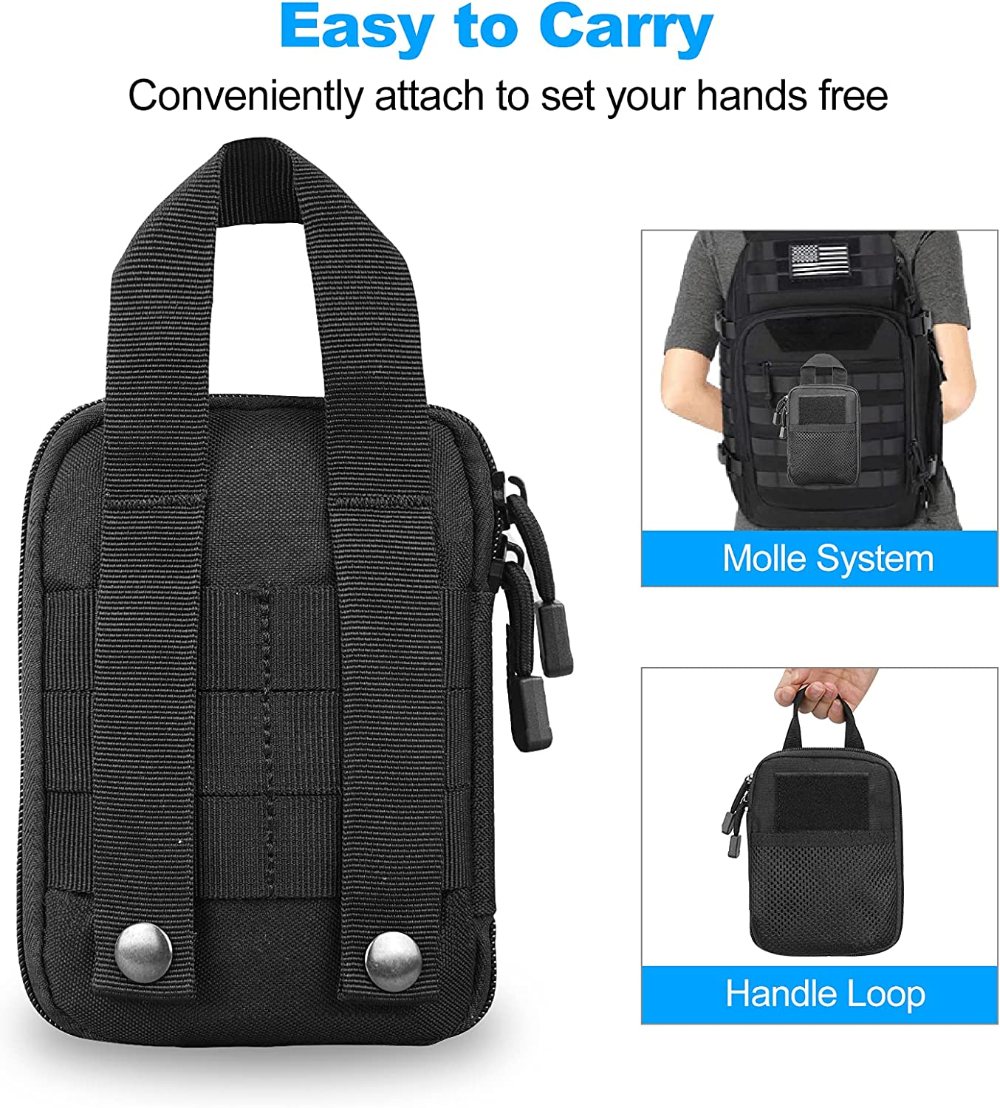 Tactical Molle Pouch Compact Utility Gadget Tools Organizer Waist EDC Pouch Bag