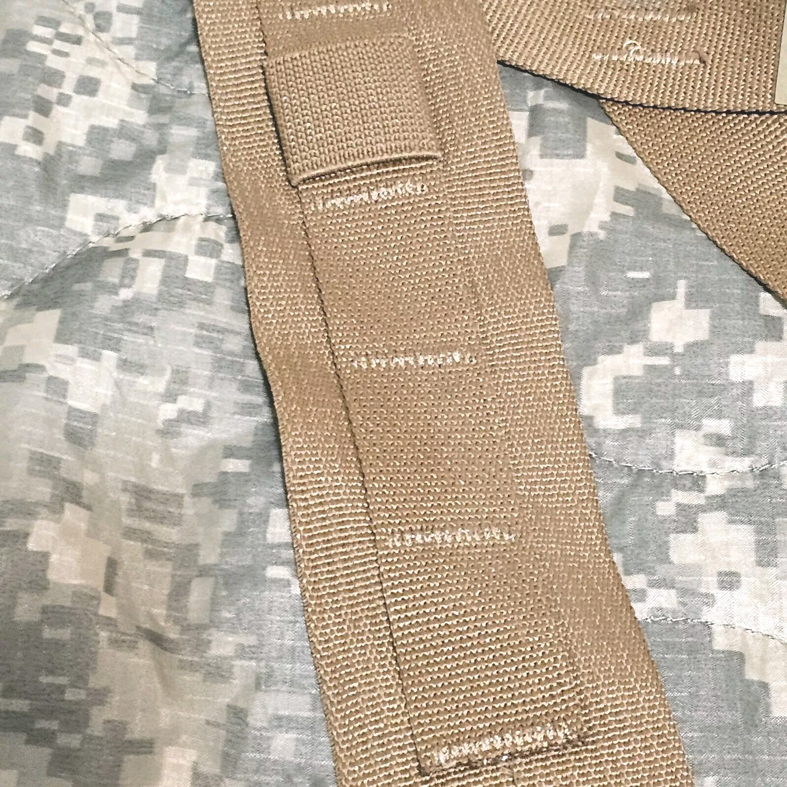 NEW USMC TAPS PANEL SHOULDER STRAPS COYOTE