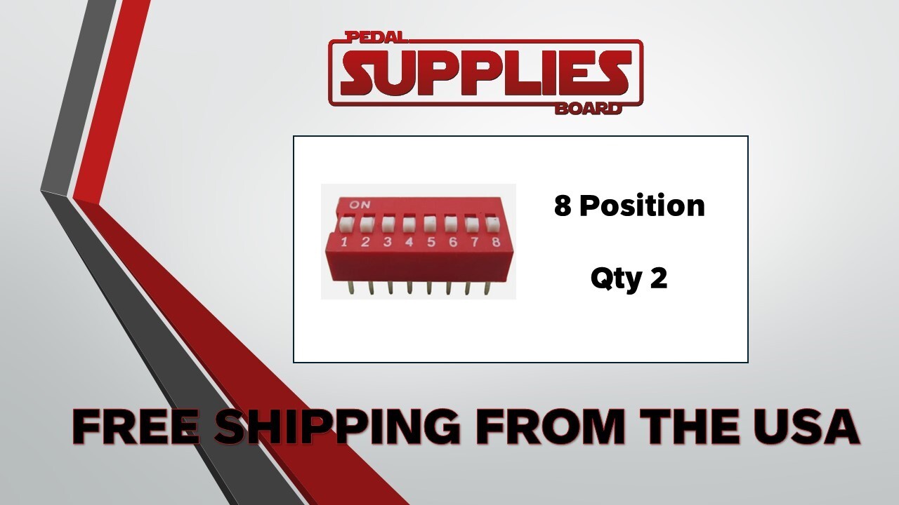 USA SELLER Red Dip Switch Multiple Varieties