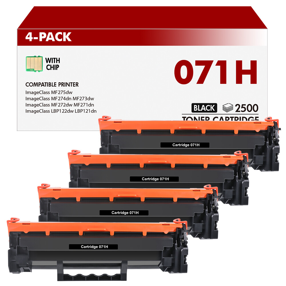 CRG 071H Toner for Canon 071 ImageCLASS MF273dw MF272dw LBP121dn LBP122dw LOT