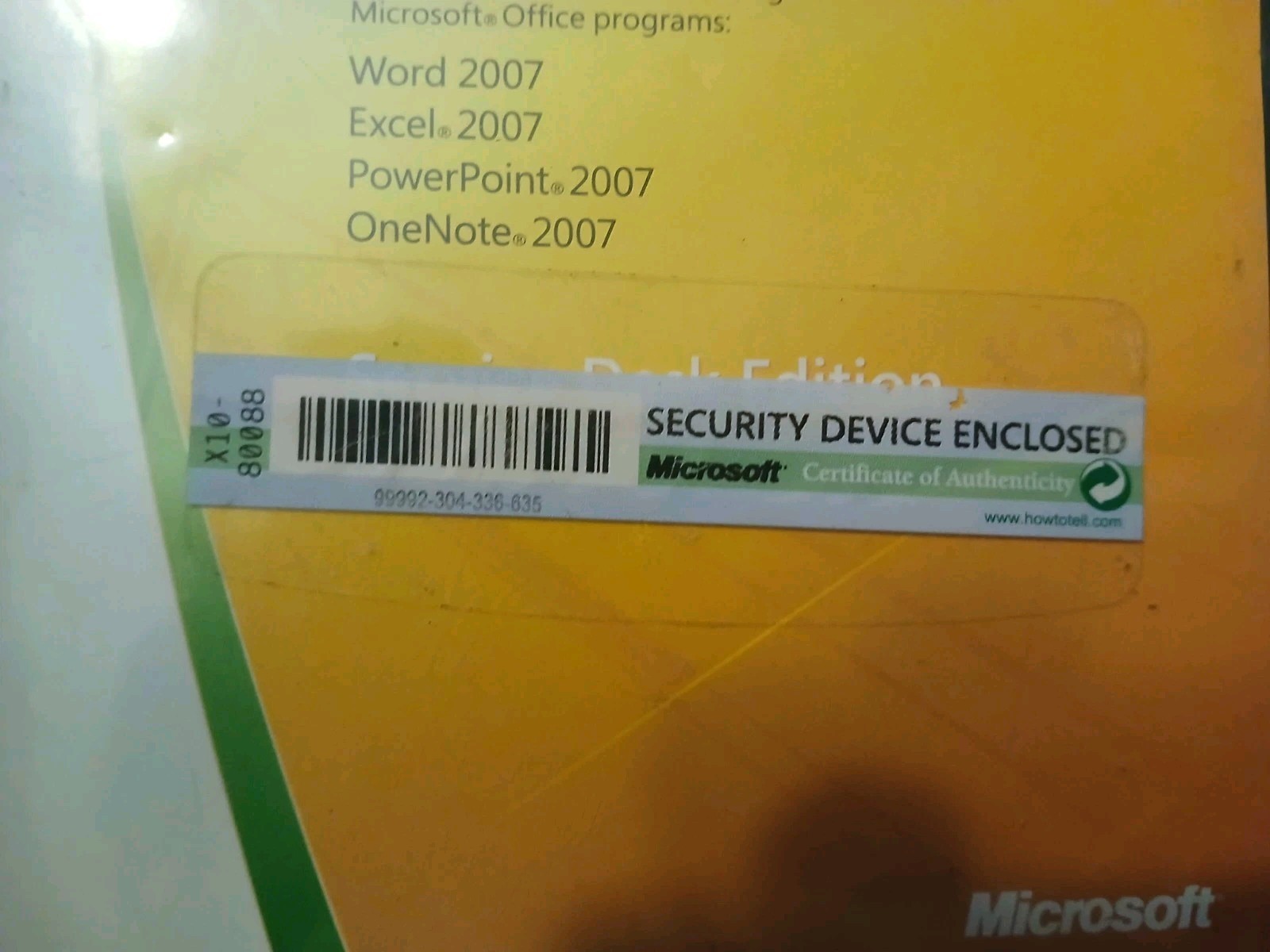 Microsoft Office Home and Student 2007 (79G-00007)
