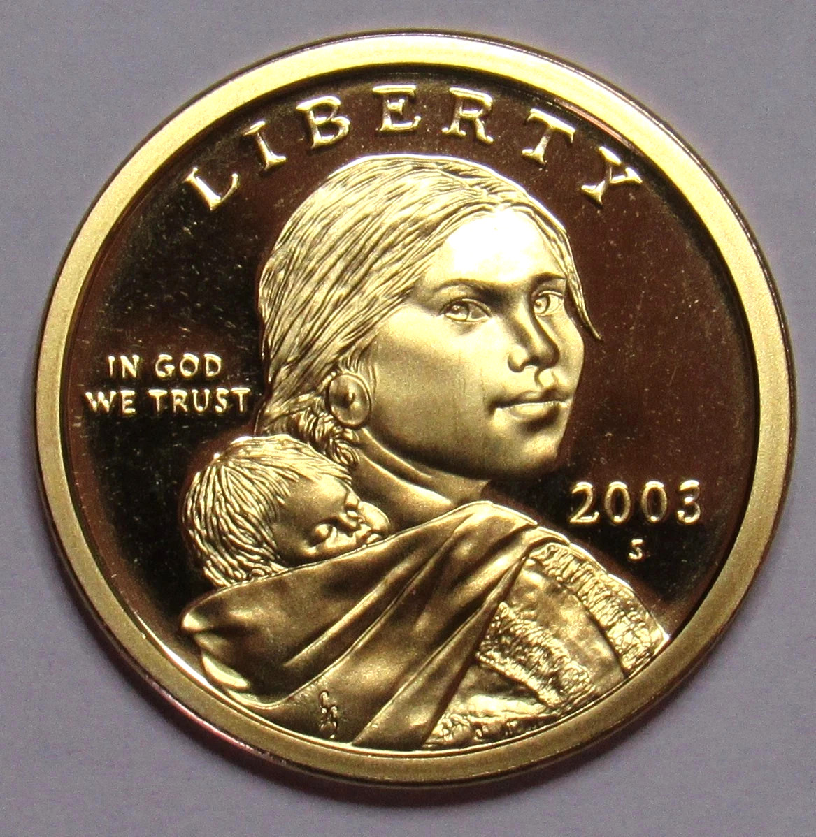 Gem Proof 2003-S Sacagawea Dollar