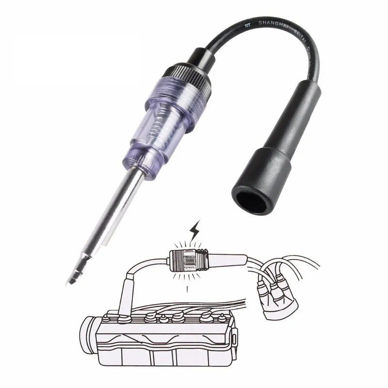 Spark Plug Tester Ignition System Coil Engine In Line Auto Diagnostic Test Tools