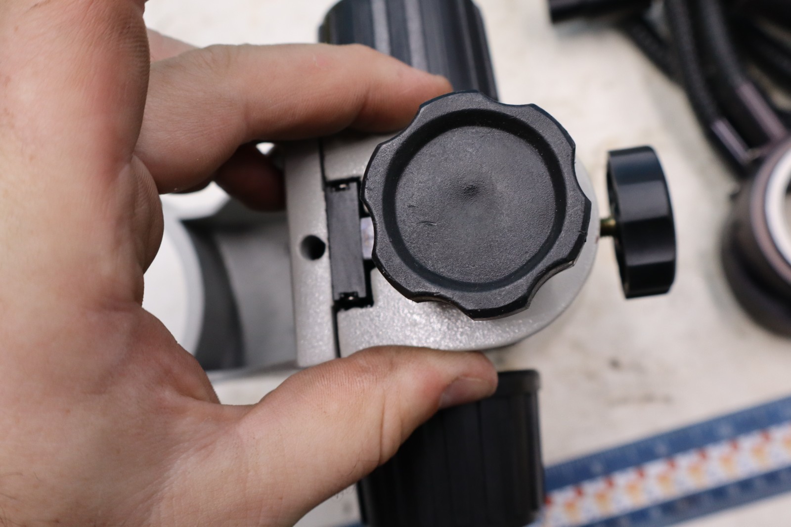 Adjustment Focus Arm Head Holder Ring for Nikon SMZ Stereo Microscope