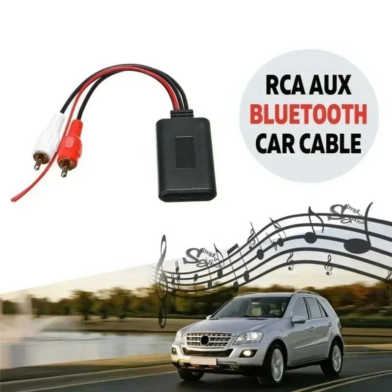 Car Universal Wireless Bluetooth Module RCA AUX Audio Adapter Music Receiver