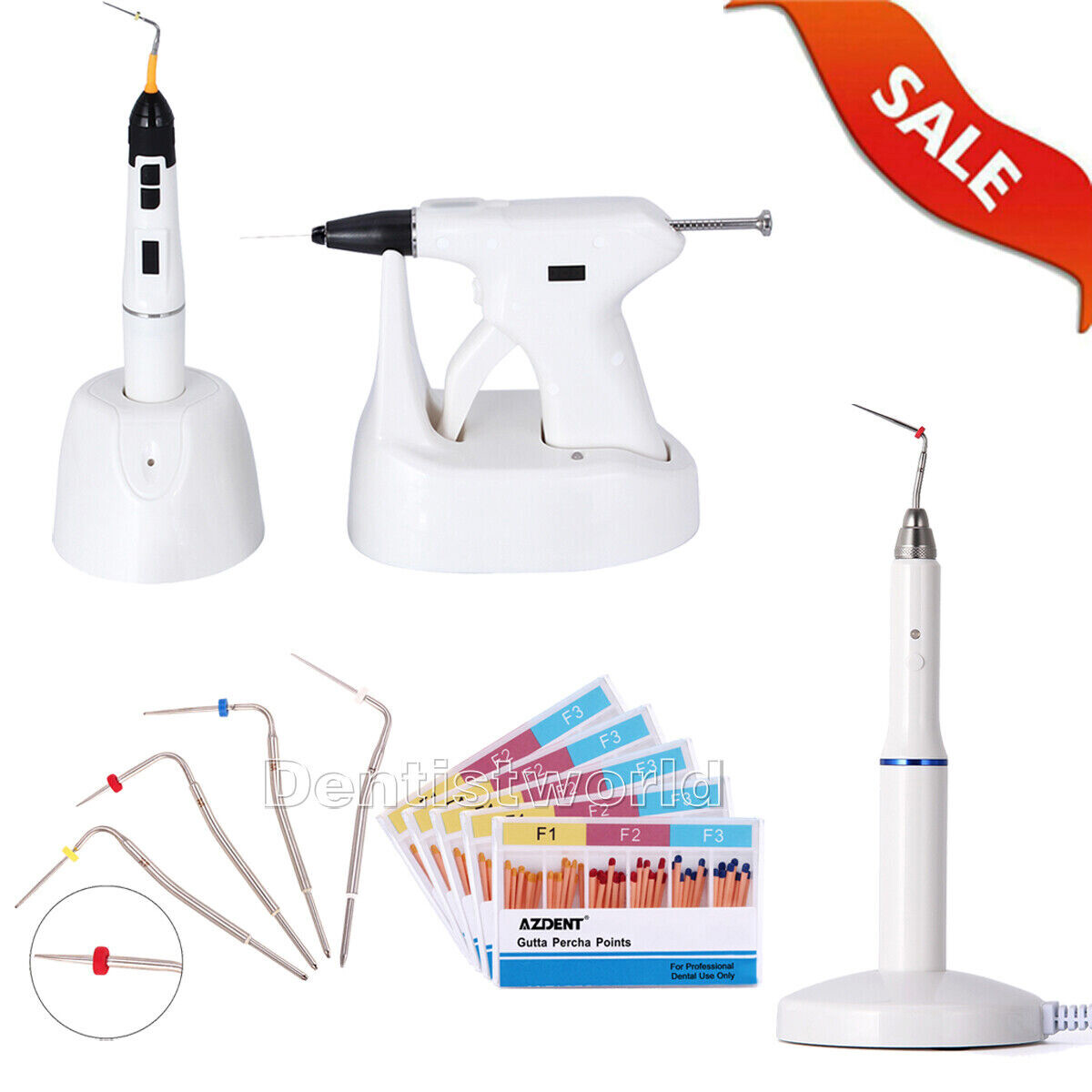 Wireless Endodontic Dental Obturation System Pen Tips Gun Gutta Percha Points
