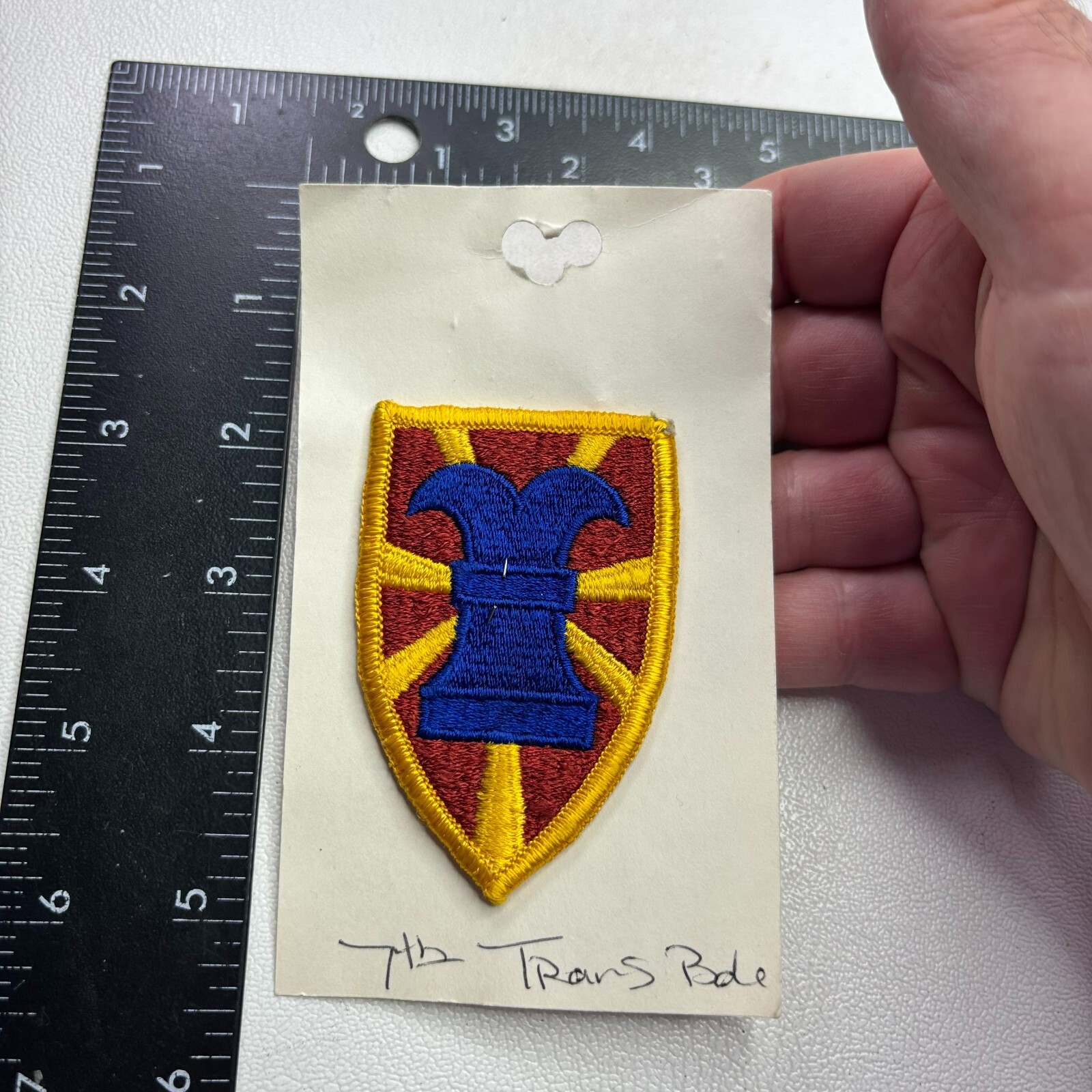 Military Patch 7TH TRANSPORTATION BRIGADE United States Army 55NU