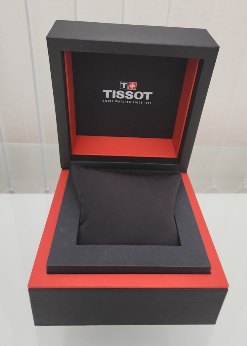 100% GENUINE ORIGINAL TISSOT WATCH BOX EMPTY WITH OUTER SLEEVE